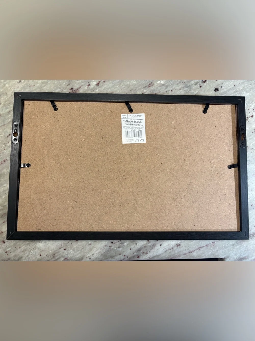 STUDIO DECOR | Military Medal Framed Glass Box Display Case | Black